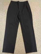 Women's LIZ CLAIBORNE charcoal stretch slacks pants, 12