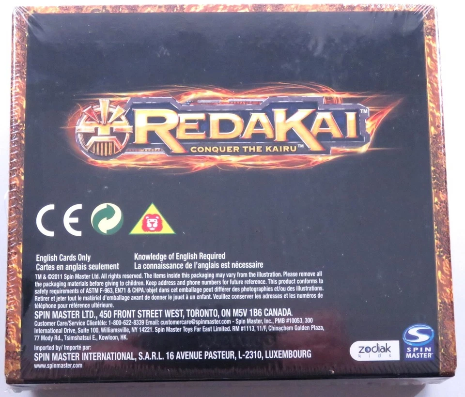 REDAKAI Conquer the Kairu GOLD PACK Blast3D Trading Card Game Booster Box NIB - Image 3 of 3