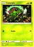 2019 POKEMON TCG COMMON BASE CARD CATERPIE 1/68 HIDDEN FATES