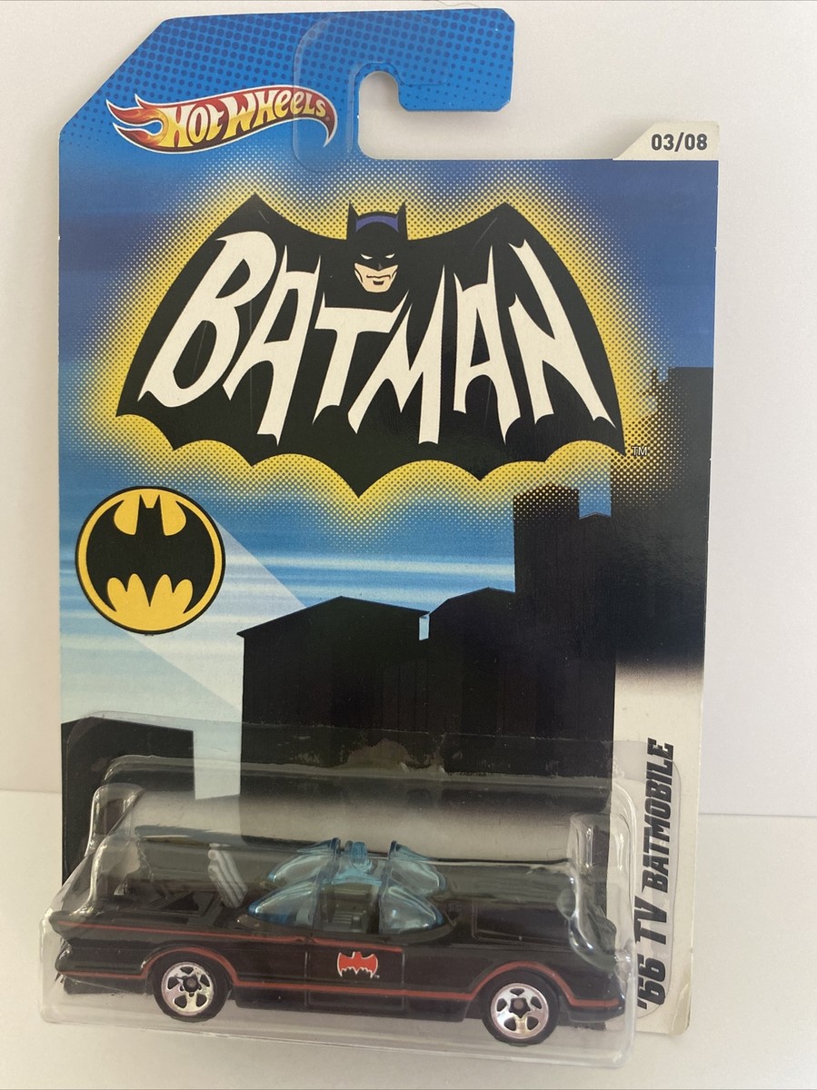 Hot Wheels Batman '66 TV Series (2011) Black Batmobile Toy Car 03