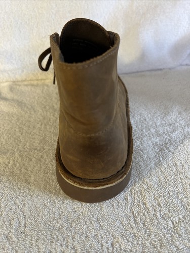 Clarks Herren Bushacre 2 Chukka Braun Leder Spitze Stiefeletten Größe 8,5 M - Bild 9 von 11