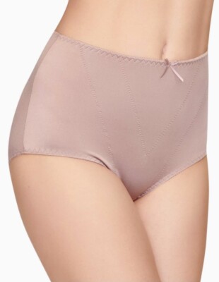 Women Control Panties,Briefs''ILUSION''Size M.Satin Appearance W/front Protector