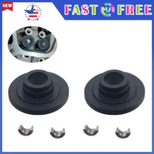 5mm Billet Aluminum Retainers for Tillotson 212R/225R/RS Engine Black