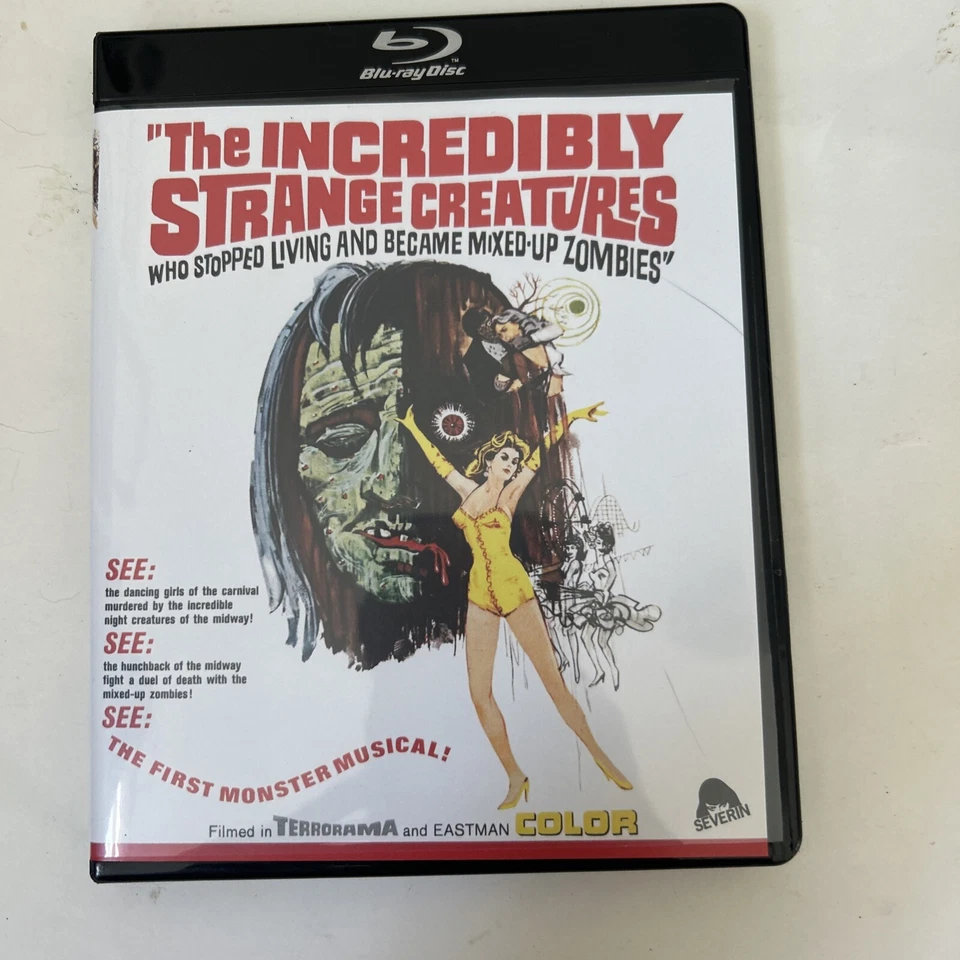 Severin 2K HD Incredibly Strange Creatures Who Stopped Living Blu-ray-bonus feat - Image 2 of 4