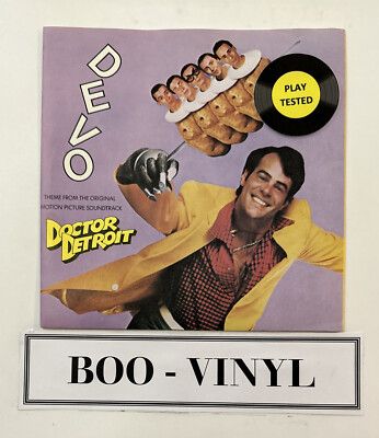 Devo / James Brown - Theme From Doctor Detroit / King Of Soul (7'', Single) NM