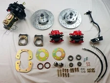 1967-1970 Ford Mustang power front disc brake conversion included booster pedal 