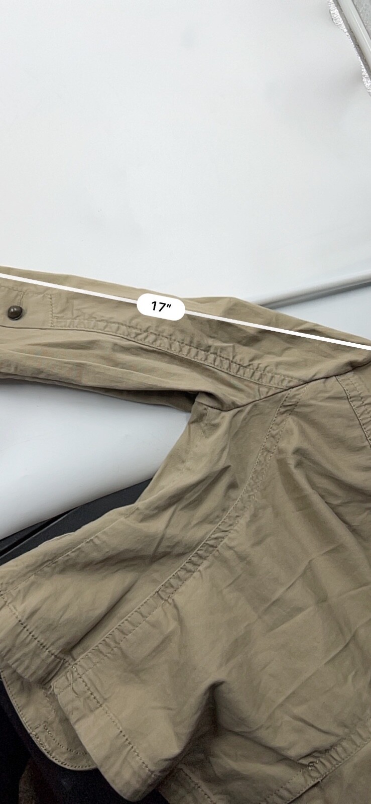 Express Womens Two Button Windbreaker Jacket Size… - image 9