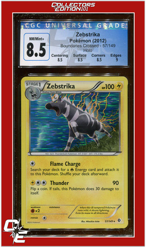 Zebstrika graded CGC 8.5 for sale on eBay