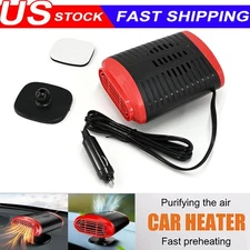 500W Portable Electric Car Heater 12V DC Heating Fan Defogger Defroster Demister