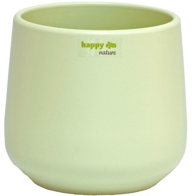 happy nature Keramik Blumentopf Sylt mint grün Ø 12 cm H 13,5 cm