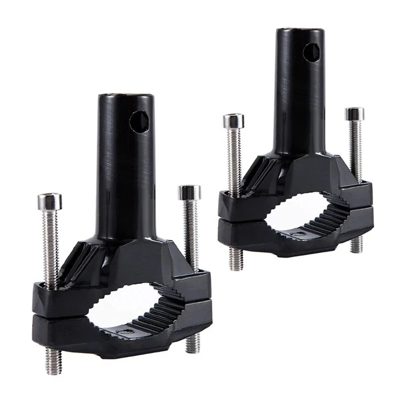 2x Suporte para Farol de Motocicleta Suporte de Extensão Suporte de Lâmpada Fixo - Imagem 2 de 4