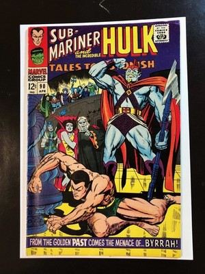Tales to Astonish #90. VG+ 4.5. Hulk & Sub Mariner. 1st App of Abomination. 1967