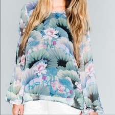 Show Me Your Mumu Floral Lilly Blouse