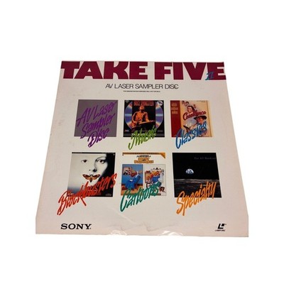 Take Five II LaserDisc 1992 AV Laser Sampler Disc Sony Demo