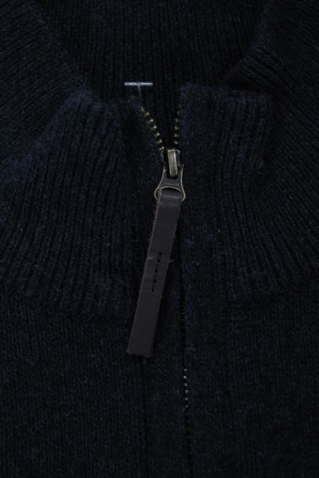 Suéter Pullover Gris Cuello Alto Mezcla Algodón Niños Crewcuts Talla 10 Foto 3 de 4