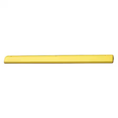 Zoro Select 1790Y Parking Curb, 72 In, Yellow, Polyethylene,  1790Y