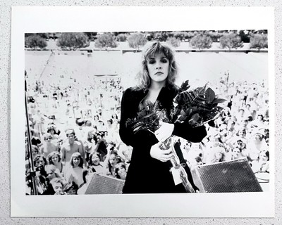 1983 Stevie Nicks  Enchanted in Bloom at Rock N  Run  Type 1 Original Photo