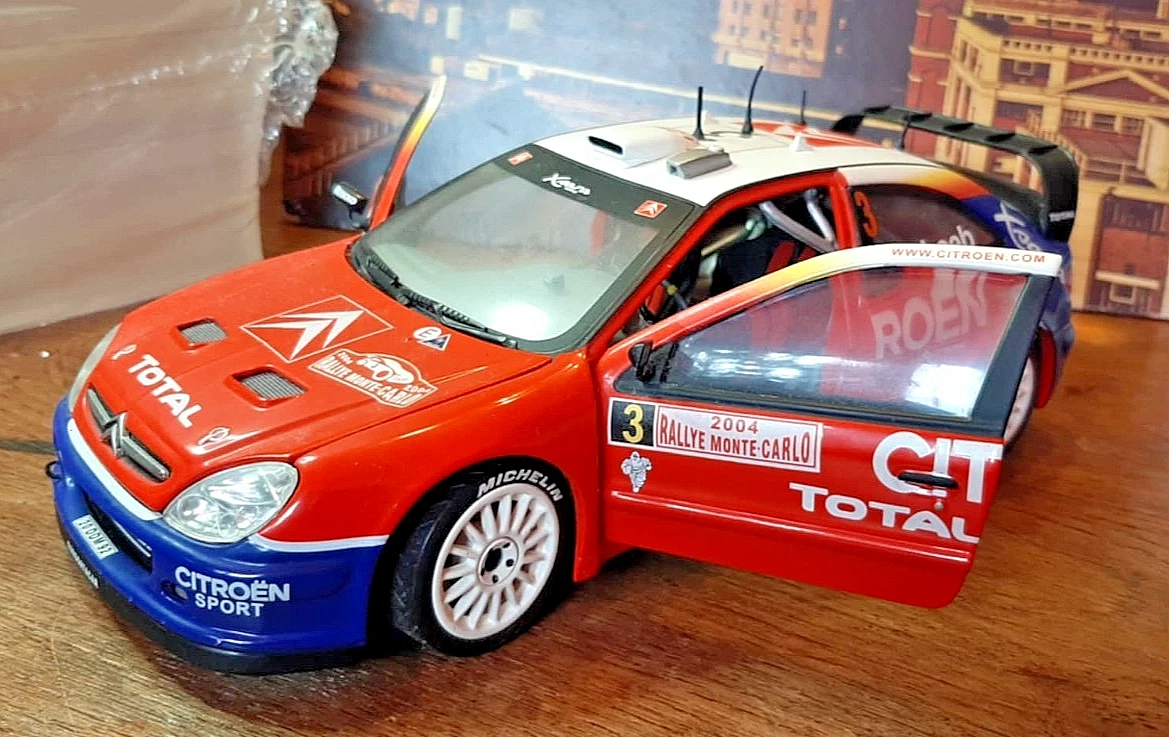 Voiture de rallye miniatures Sunstar 1:18