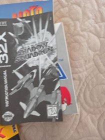 Shadow Squadron (Sega 32X) Complete CIB W/ Box & Manual Tested Working 