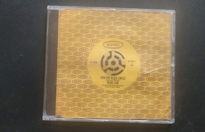 CD Maxi Pearl Jam Spin the black circle 1994 Tremor christ Vintage Sony Epic