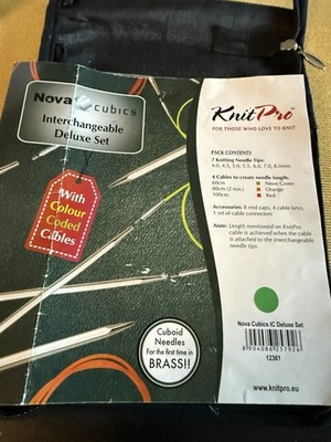 KnitPro Nova cubics Metall