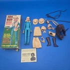 Vtg Marx Josie West Doll Action Figure Moveable Cowgirl Toy Accessories Box 9"