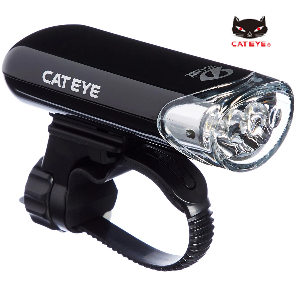 CatEye Cycling Headlight - HL-EL135N with Bracket Black