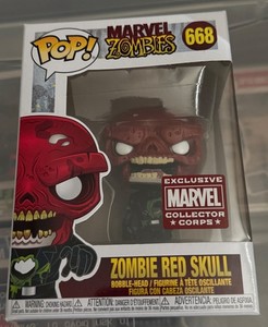 Zombie Red Skull #668 Marvel Collector Corps Exclusive Funko Pop! MCU