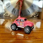 Hot Wheels Vintage Micro 1983 HOT BUG RACING Malaysia Pink Baja Bug