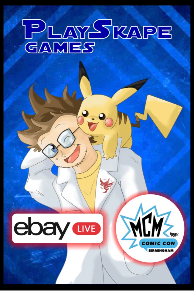 Pokémon TCG Singles, PSA Cards and MORE! - eBay Live @ MCM Birmingham