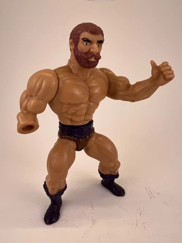 Vintage He-Man Fisto 1983 MOTU Masters of the Universe Figure Mission Parts