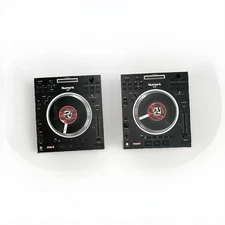 Pair of Numark V7 Motorized DJ Controllers – Tested & Working – Control Vinyl