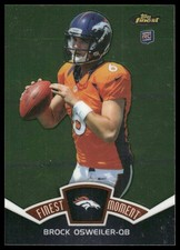 2012 Finest #FM-BO Brock Osweiler Rookie Moments Denver Broncos