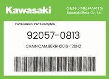 Kawasaki Genuine Chain,Cam,98Xrh2015-120N2 - 92057-0813