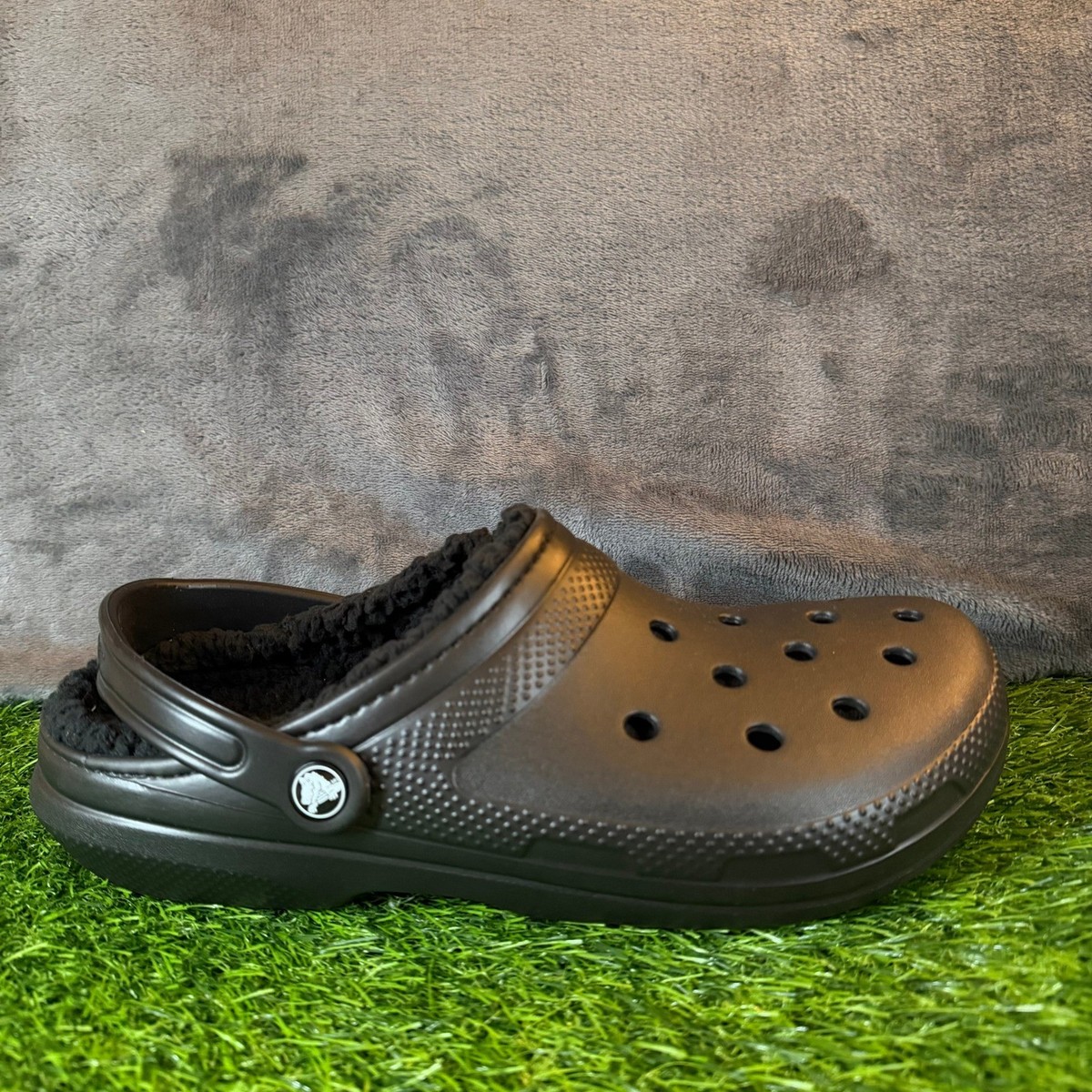 Crocs Men\'s Size 10 Black Classic‎ Lined Clogs Crocs - Brandclub - Crocs Unisex-Adult Classic Lined Clog main image 3