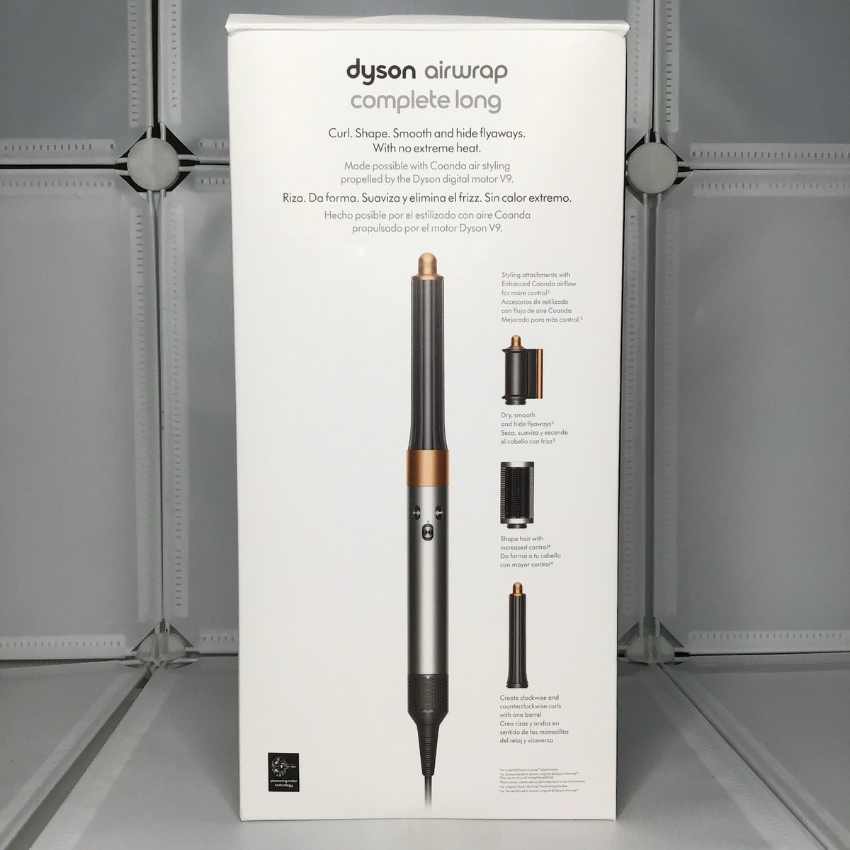 Nickel Copper Dyson Shape Styler Dyson Airwrap Complete Long Multi