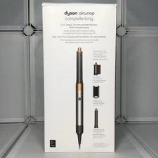 Dyson Airwrap Complete Long Multi-Styler Hair Styler Nickel/Copper, HS05