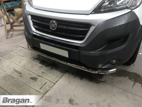 Alerón Barra + Leds para Vauxhall Opel Movano 2021+ Van De Acero Inoxidable - Imagen 2 de 3