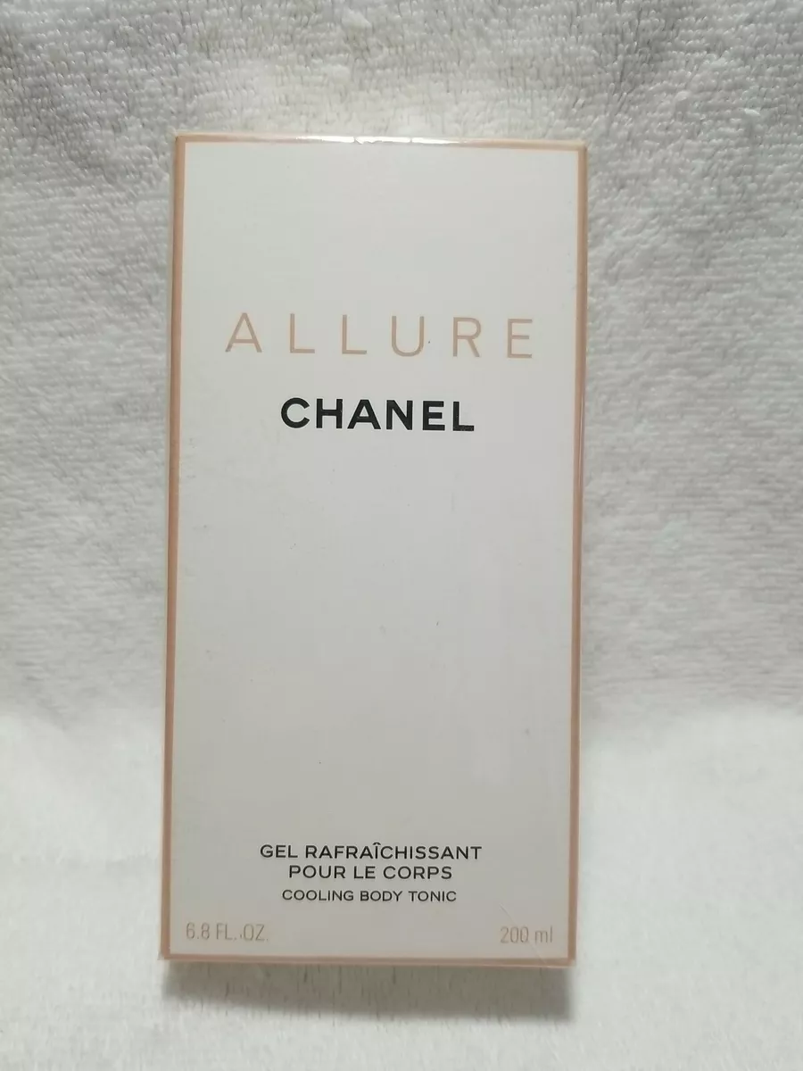 CHANEL Allure Cooling Body Tonic 200ml/6.8oz, New Sealed in Box