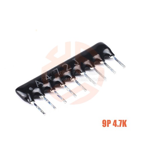Network Resistor SIL Commoned Resistors 5p/ 9p Package Multi - 33Ω 100Ω~ 20KΩ - Picture 16 of 21