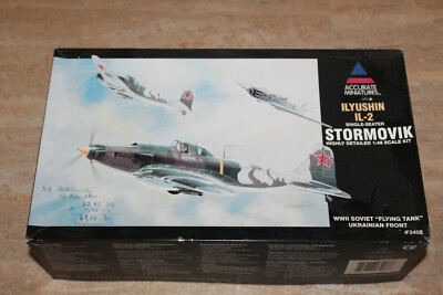 Accurate Miniatures 3408 Ilyushin IL-2 Sturmovik 1:48 NEU mit OVP