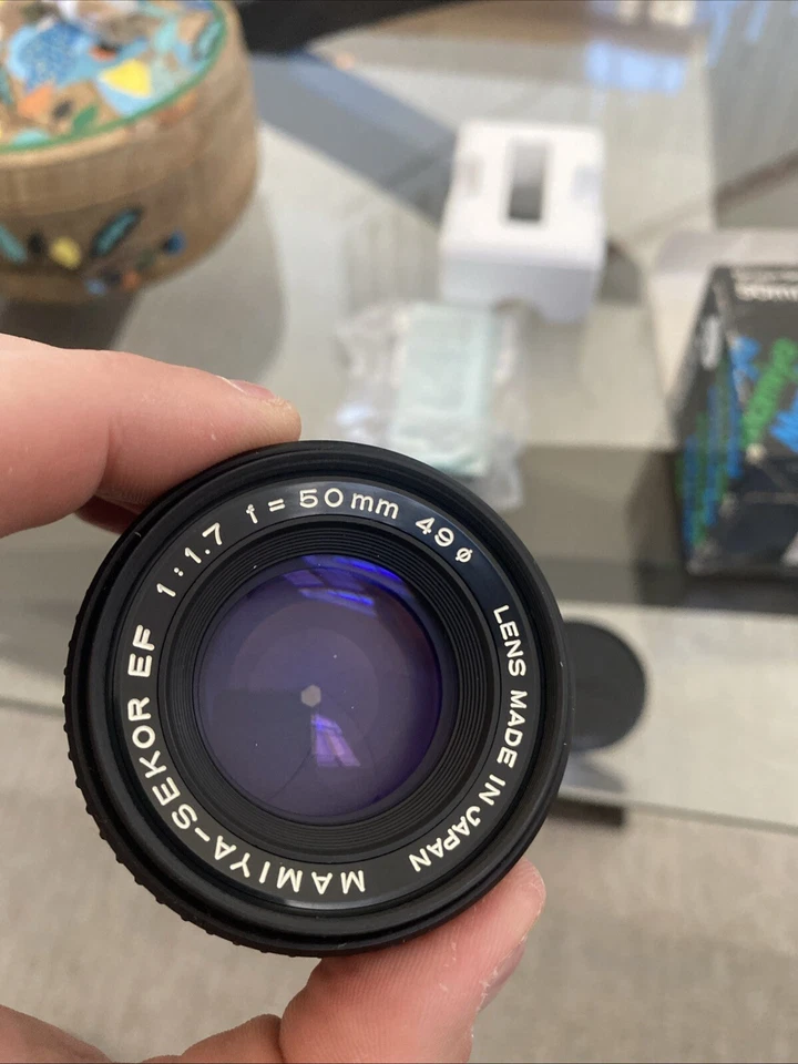 Mamiya Sekor EF 50mm f/1.7 Manual Focus Standard Lens - Top Mint In F/ 1.4 Box - Image 4 of 4