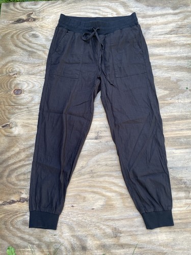 Kut From The Kloth Damen schwarze Arya Jogginghose mit Schweinefleischtaschen Gr. M gebraucht, in einwandfreiem Zustand