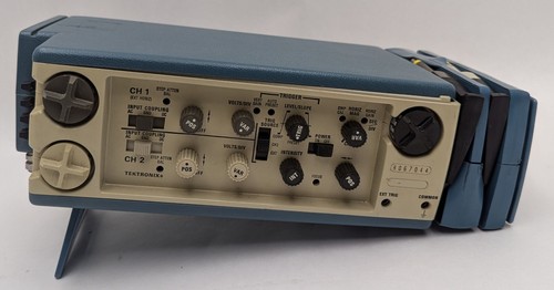 Vintage Tektronix 214 Dual Channel Portable Storage Oscilloscope 500 kHz BUNDLE - Picture 9 of 18