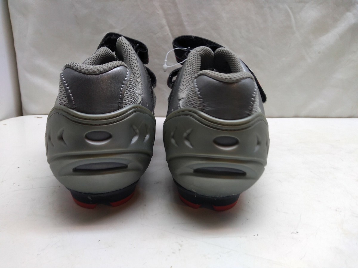 Forte CR320 Gray Red Hook Loop Mountain Biking Cleat Cycling 