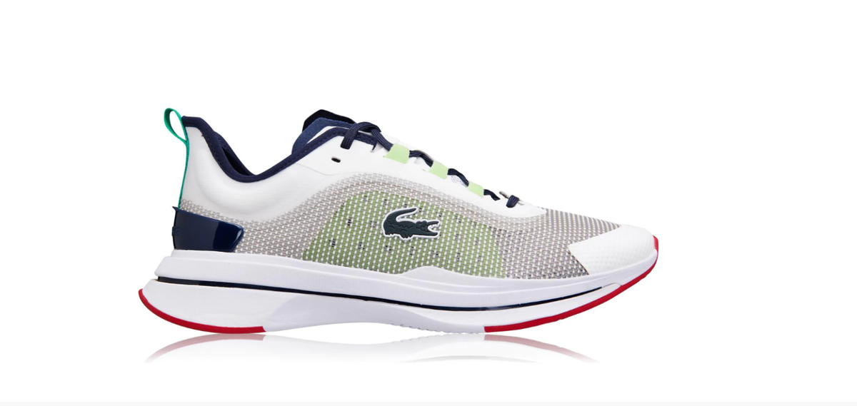 Lacoste Herren Lifestyle Sport Schuhe Run Spin Ultra Weiß Gelb