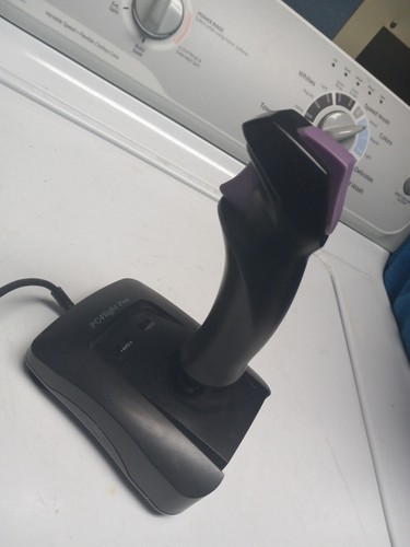 Interact Vintage PC FLIGHT PRO joystick Purple SV 215 - Picture 2 of 5