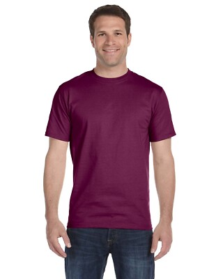 Gildan Mens 50/50 USA Cotton/Polyester Plain Short Sleeves T-Shirt G800 S-3XL