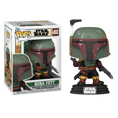 Star Wars Funko Pop - Boba Fett #480 (NEW WITH PROTECTIVE CASE)