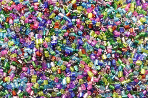 Rocailles mezcla de colores 20/100 g perlas cuentas de vidrio mezcla colorida cubo redondo lápiz RP-100 - Imagen 4 de 4